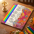 Tamil Hindu Gods Colouring Book for Kids — 22 Deities, Tamil & English