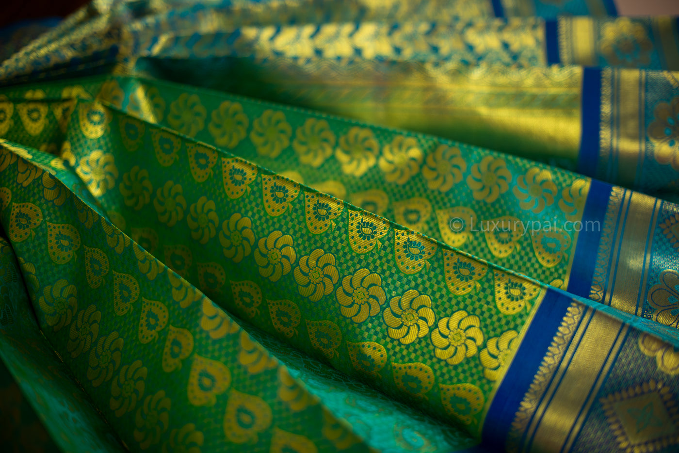 Striking Design Double ikkat Art Silk Hand Block Print Pattu Saree Online  Shopping - RJ Fashion